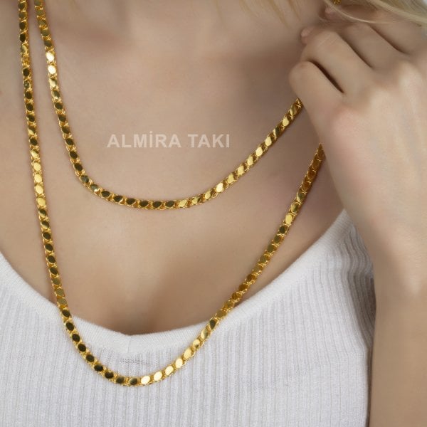 Pullu Zincir 60 Cm ve 80 Cm