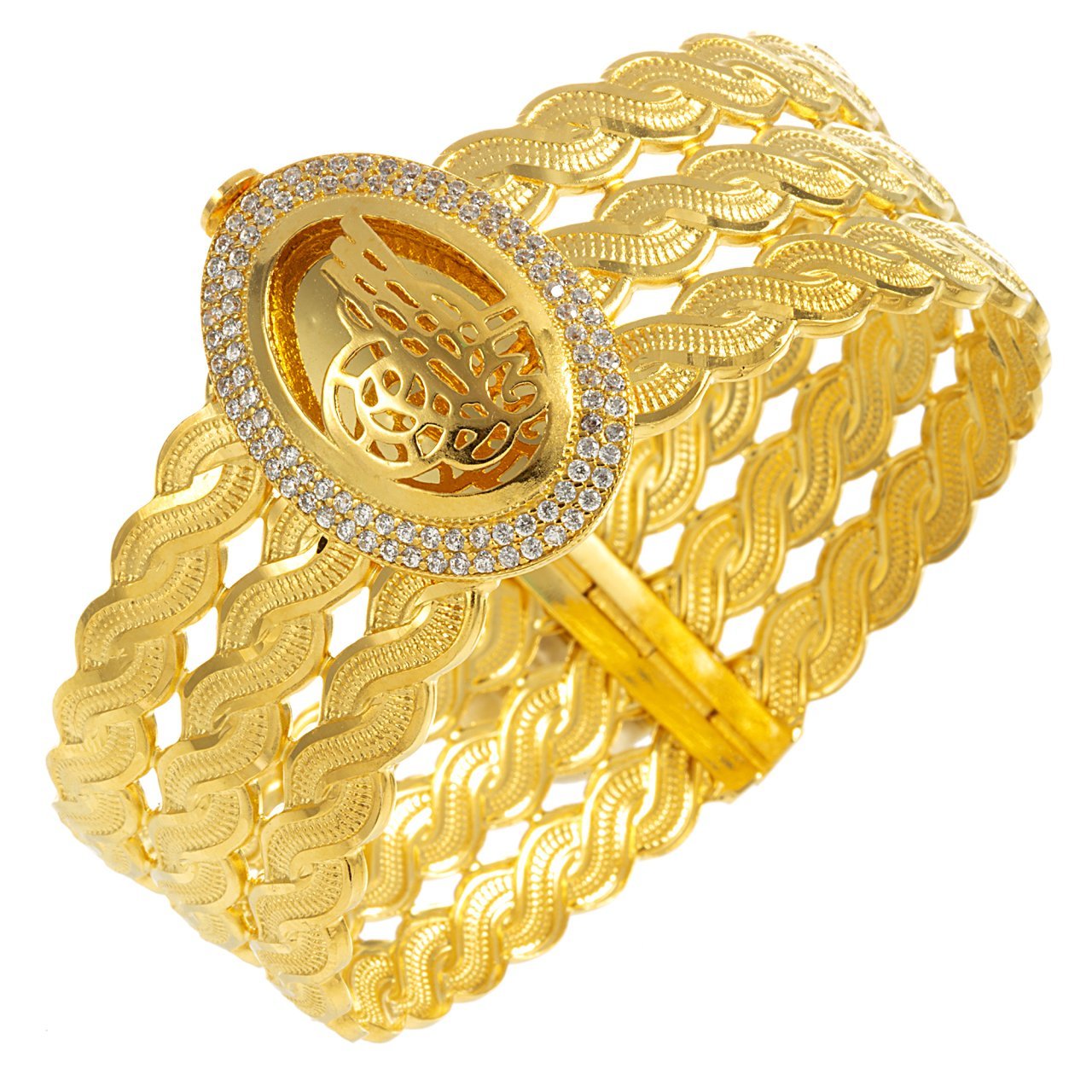 Saçörgü İnce Tuğralı Kelepçe