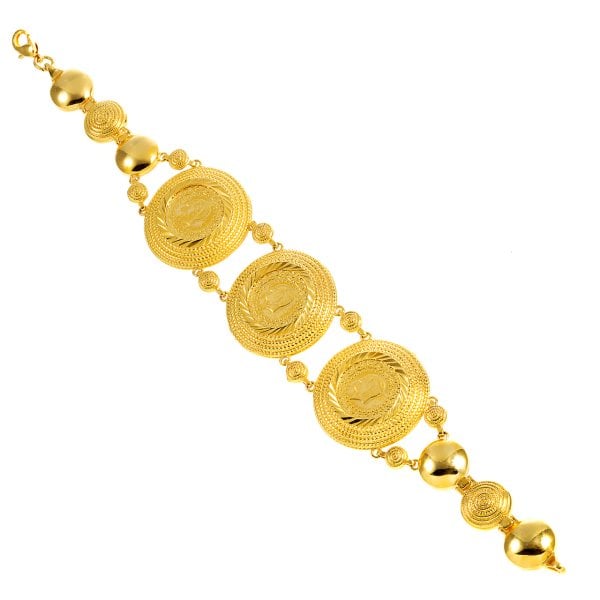 Pres Üç Çeyrekli Bileklik