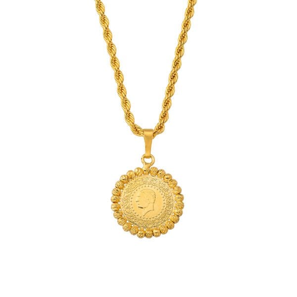 60 CM BURGU İLE ÇEYREK ALTIN KOLYE